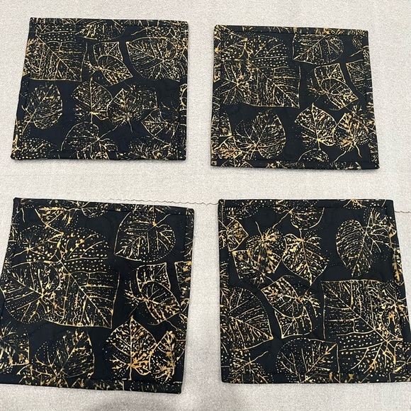 Set of 4 Cartoon Forest Animal Plate Matts - Picture 4 of 4